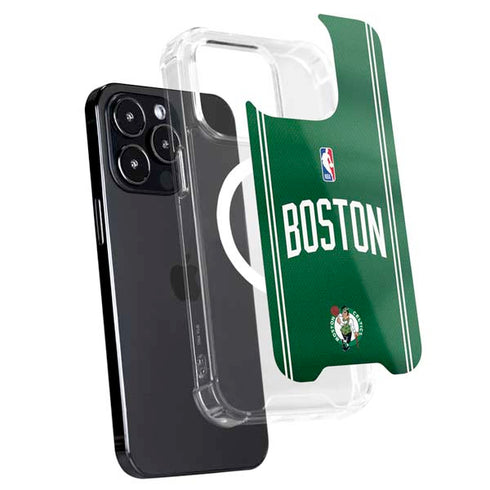 NBA Boston Celtics Jersey iPhone 15 Pro Max MagSafe Case